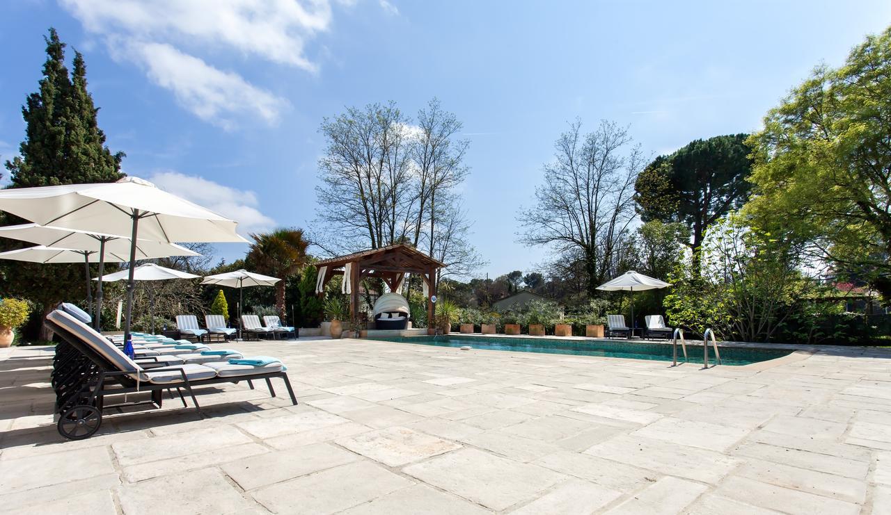 Bed and Breakfast Le Mas Shabanou Roquefort-les-Pins Exterior foto